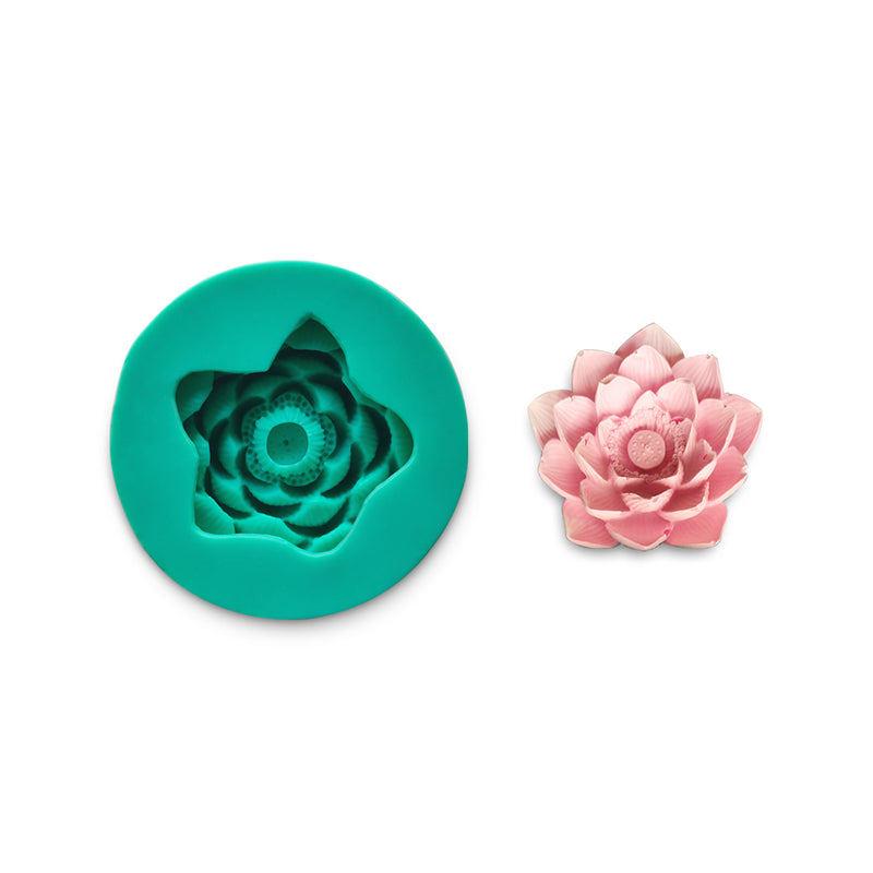 Lotus Silicone Soap Mold –