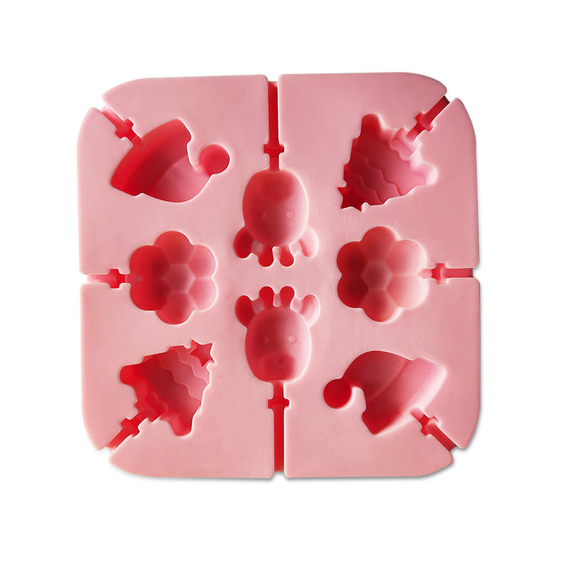 8 Shape Silicone Lollipop Molds –