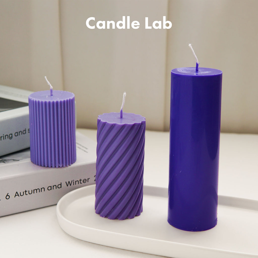 3 Cylinder Candle Refill Silicone Mold – Modern Craft Labs