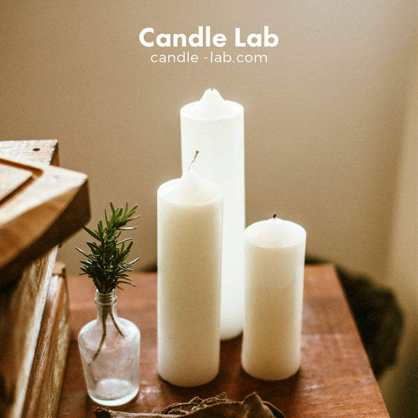 3.5 cm Diameter Cylindrical Spire Candle Mold - 15cm Tall
