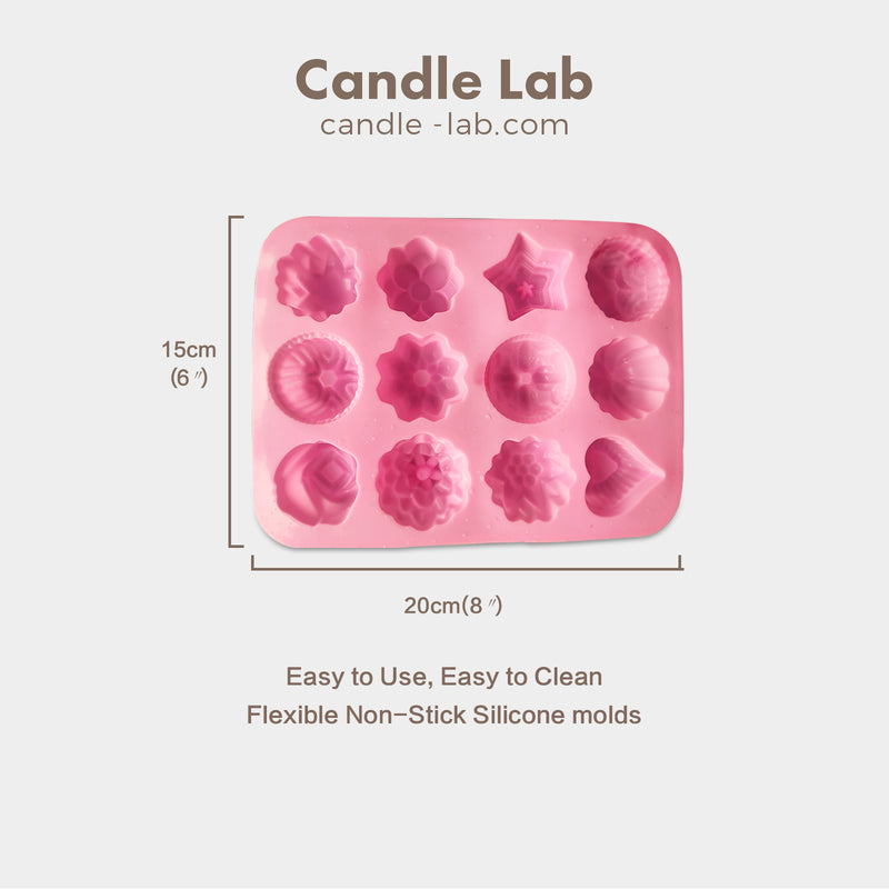 Lotus Silicone Soap Mold –