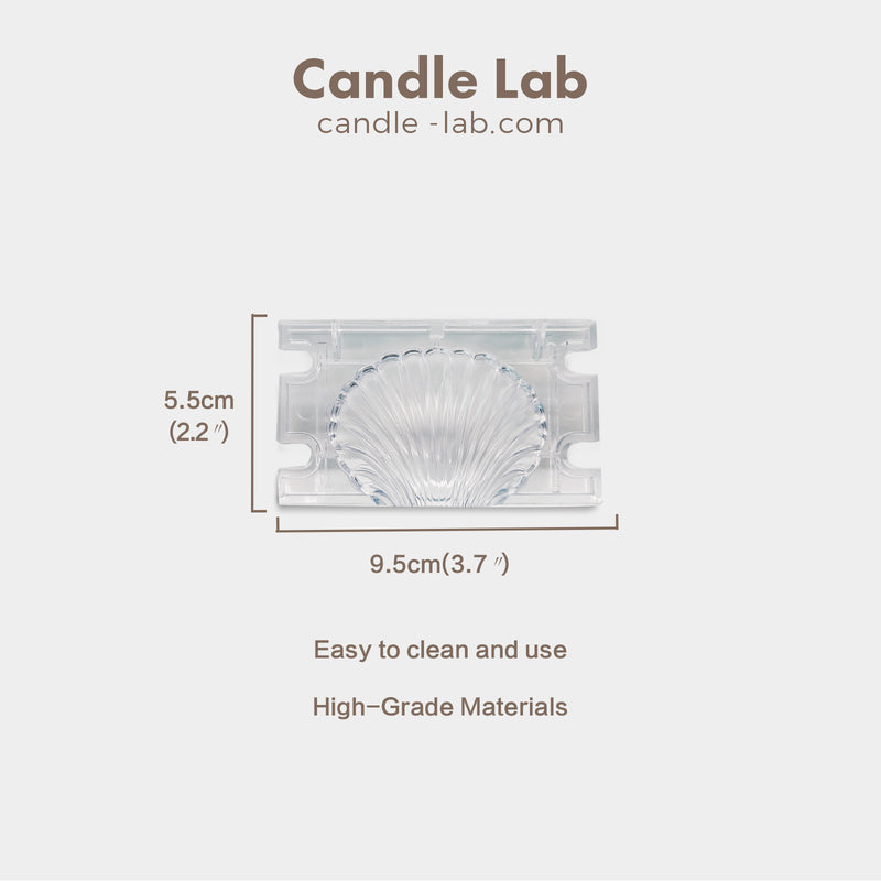 Seashell Fan Shape Candle Mold